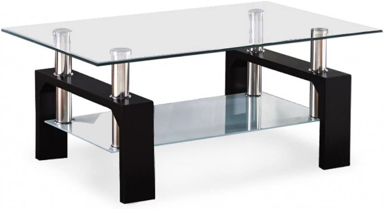 Modern Rectangle Glass Coffee Table